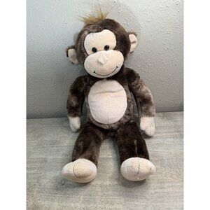 Build a Bear MONKEY CHIMPANZEE CHIMP Brown Plush Soft Stuffed Animal BABW